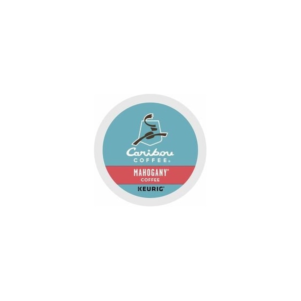 Caribou Coffee K-Cup Mahogany Coffee, Compatible with Keurig Brewer, Regular, Dark/Bold, K-Cup, Mahogany, 24PK 5000330134 - main