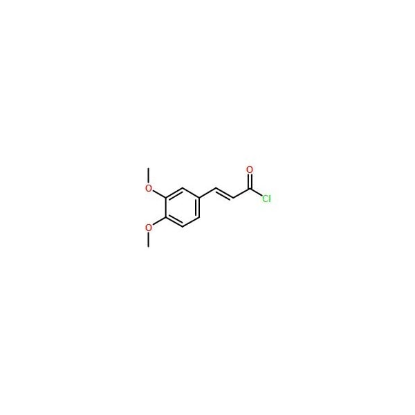 Ak Scientific (2E)-3-(3, 4-Dimethoxyphenyl)acryloyl chloride (1g), CAS 39856-08-1 2497AE-1g - main