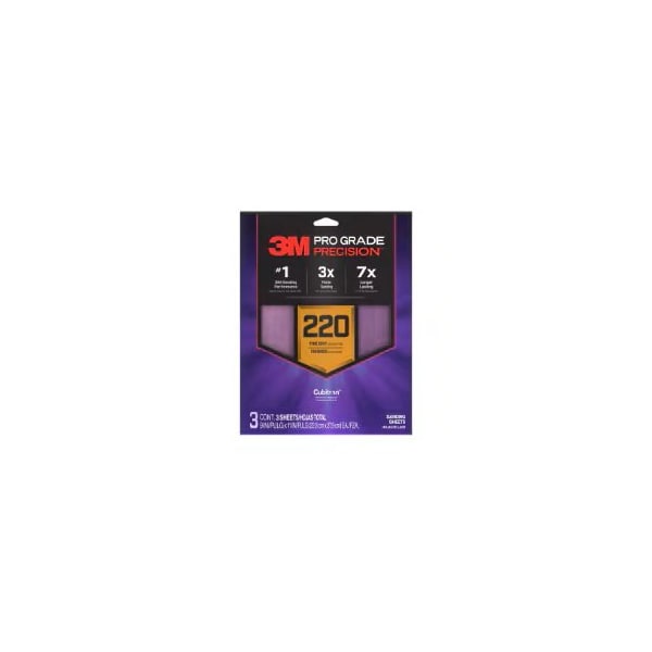 3M Precision Faster Sanding Sheets, PK6 7100300025 - main