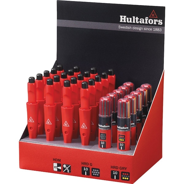 Hultafors Carpenter Pencil Display 650130 - main