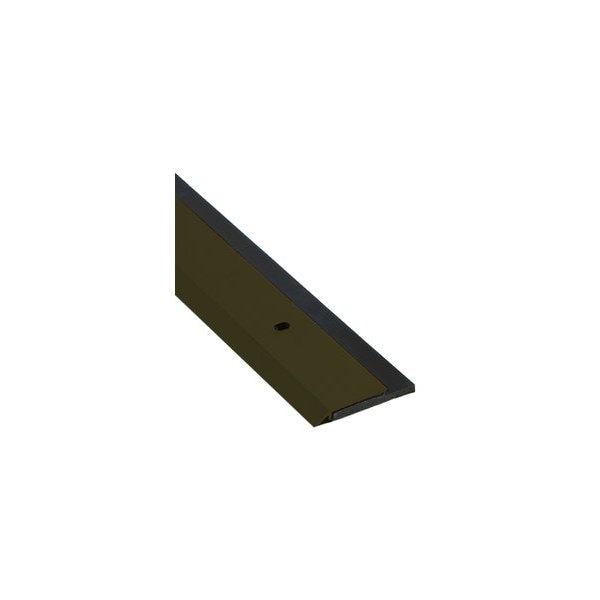National Guard Products Neoprene Sweep, 48in, 1/4in H x 1-1/4in W Excursion with 1/2in Neoprene, DKB Dark Bronze 200NDKB 48IN - main
