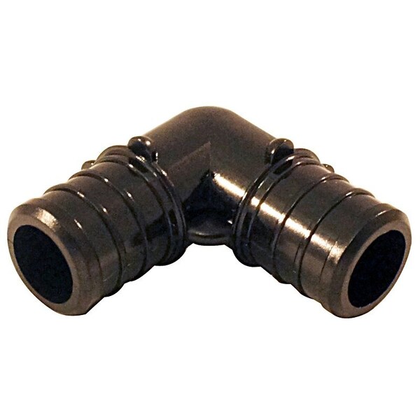Apollo Valves ApolloPEX Series Pipe Elbow, 12 in, Barb, 90 deg Angle, Poly Alloy, 200 psi Pressure PXPAE125PK - main