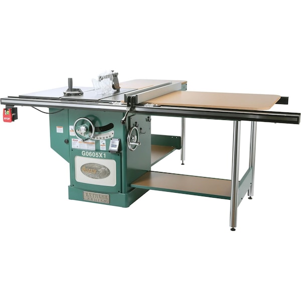 Grizzly 12" 5 HP 220V Extreme Table Saw G0605X1 - main