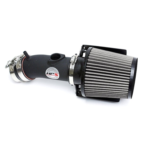 Hps Performance Air Intake Kit with Heat Shield, Black, 827-547WB - main
