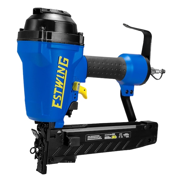 Estwing Pneumatic 16-G 2in Medium Crown Construction Stapler with Hook, 1/4in NPT Industrial Swivel Fitting ESS50 - main