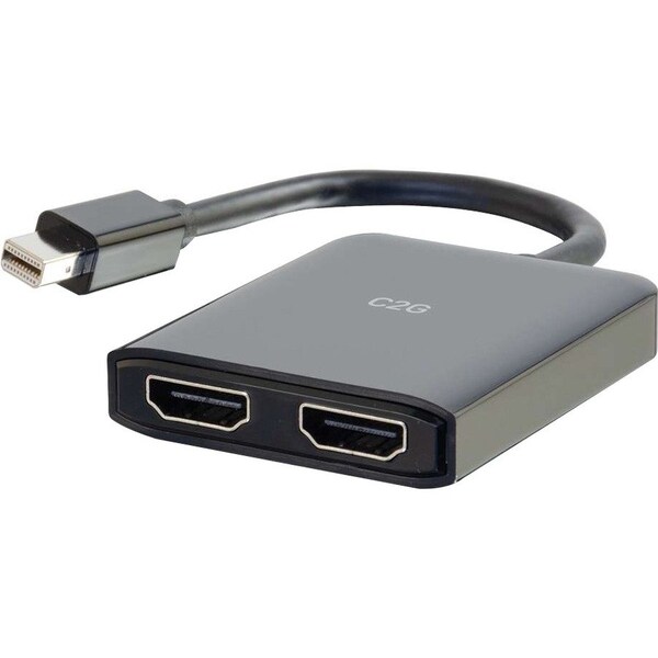 C2G MINI DISPLAYPORT TO HDMI MONITOR SPLITTER - 2 PORT K HDMI MST HUB 54292 - main