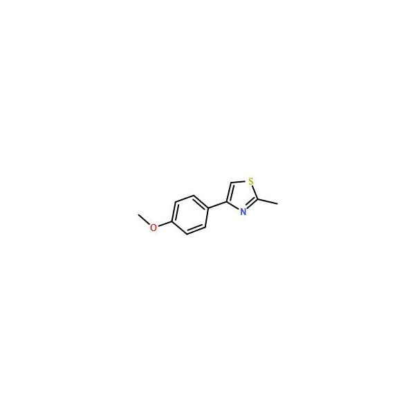Ak Scientific 4-(4-Methoxyphenyl)-2-methylthiazole (10g), CAS 50834-78-1 V6290-10g - main