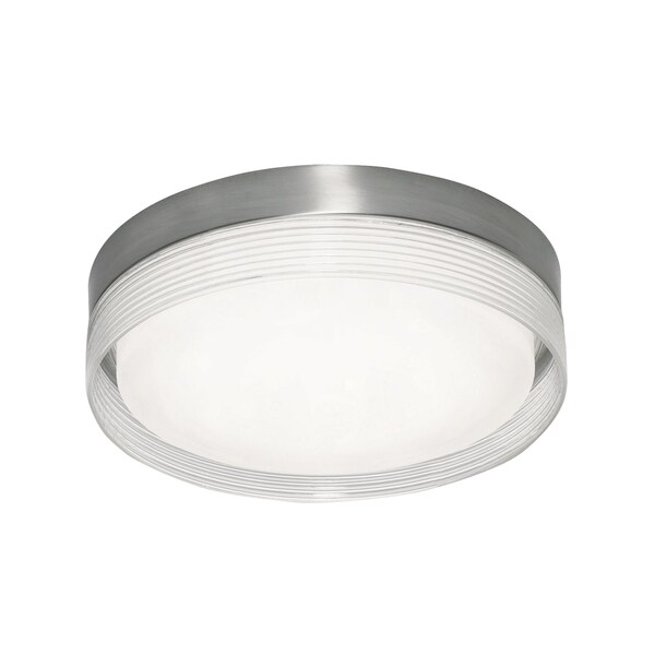 Afx Tribeca, LED Flush Mount, 16"W, Satin Nickel TRBF16LAJUDSN - main