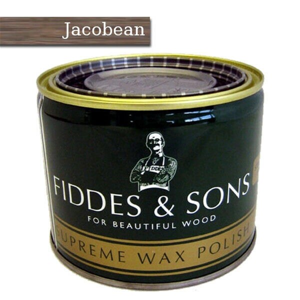 Home Improvement Fiddes Supreme Wax Polish 400 ML-Jacobean HO3523169 - main