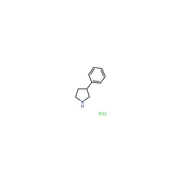 Ak Scientific 3-Phenyl-pyrrolidine hydrochloride (1g), CAS 857281-02-8 0848AF-1g - main