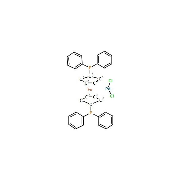 Ak Scientific 1, 1'-Bis(diphenylphosphino)ferrocene-palladium(II) dichloride (100g), CAS 72287-26-4 K227-100g - main