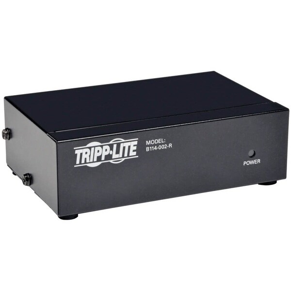 Tripp Lite B2-PORT VGA SPLITTER WITH SIGNAL BOOSTER HIGH RESOLUTION VIDEO, 350MHZ, 2048X153 B114-002-R - main