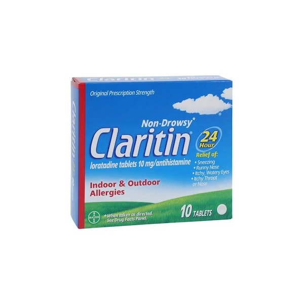 Claritin Allergy Tablets, 10mg, 10PK 11523716002 - main