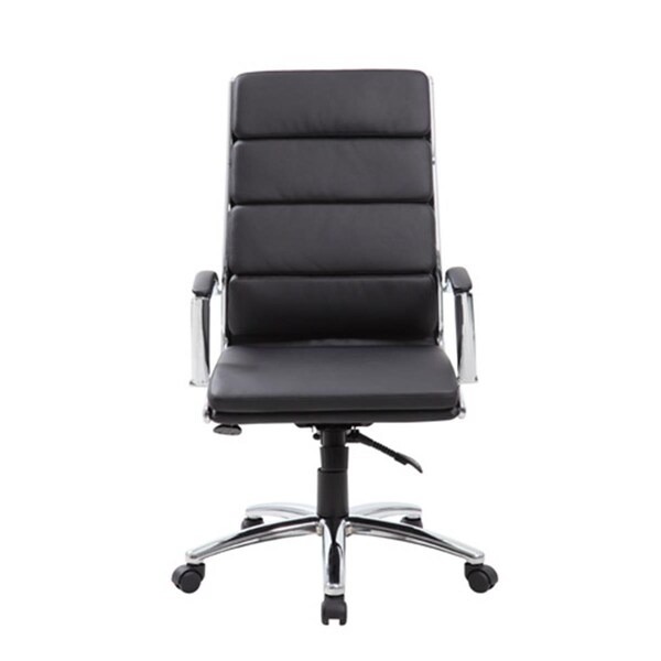 Procomfort Executive Caressoftplus Chair With Metal Chrome Finish - Black PR886418 - main