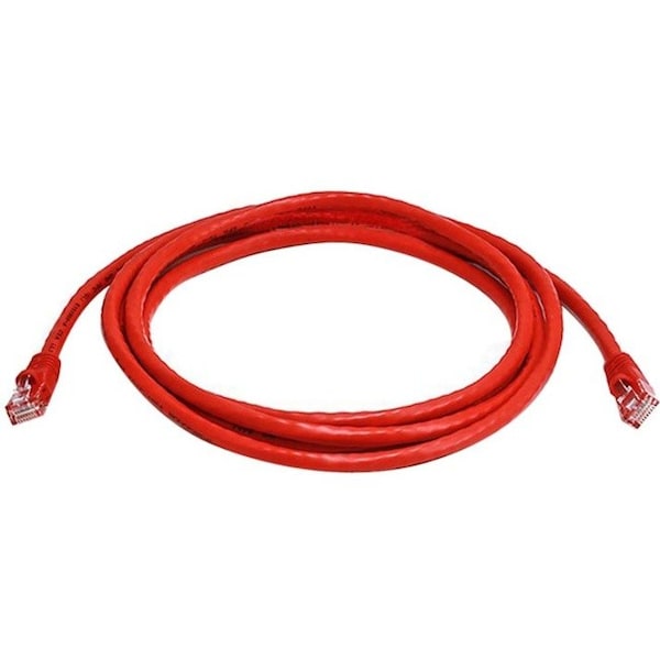 Monoprice Patch Cord, Cat 6, Booted, Red, 7.0 ft. 2304 - main