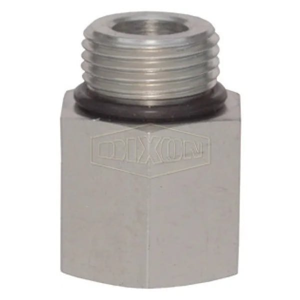 Dixon Pipe Adapter, 1-5/16-12 Nominal, Male O-Ring Boss x FNPT, Steel, Domestic 6405-16-12 - main