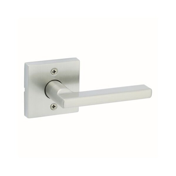 Kwikset Halifax Lever with Square Rose New Chassis Half Dummy Door Lock Satin Nickel Finish 788HFLSQT-15 - main