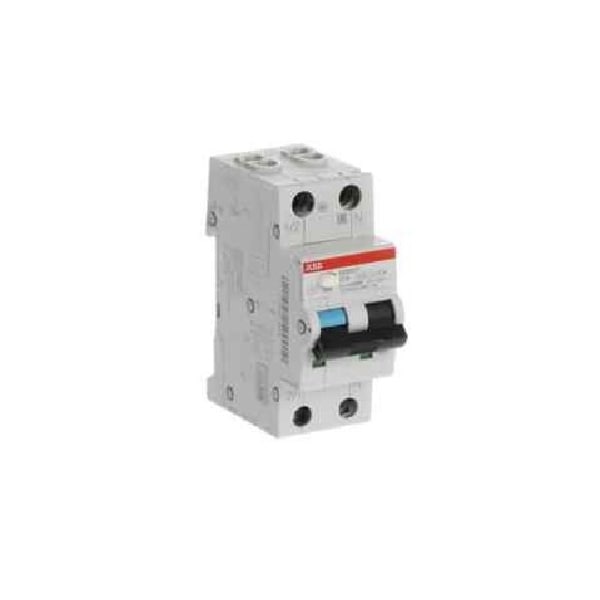 Abb Residual Current Circuit Breaker w Overcurrent Protection DS201T - 1P+N - 30 mA - 20 A - C - Type A 2CSR255188R1204 - main