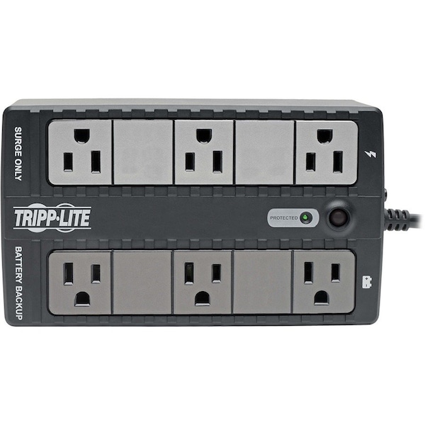 Tripp Lite Line Interactive UPS, 350VA, Standby, Out: 110/115/120V In: 120V AC TRPINTERNET350U - main