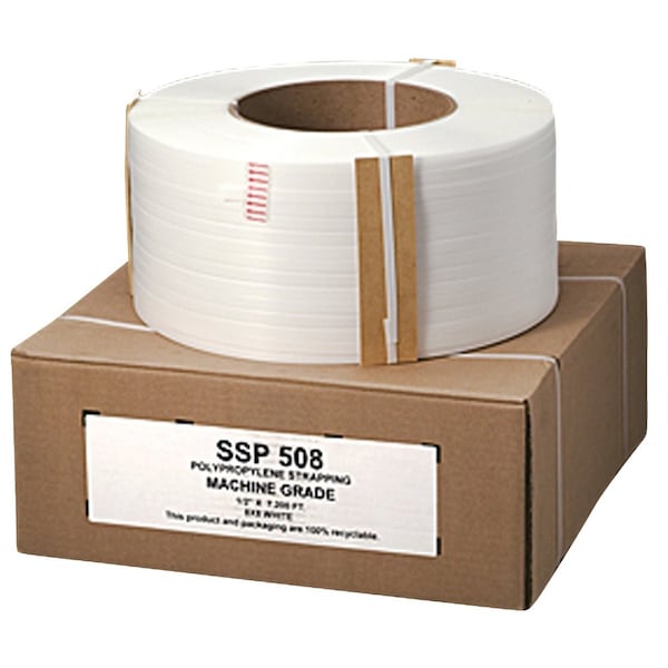 Nifty Products 1/2'' W. x 7200 Ft. L. Waffle Weave Polypropylene Strapping Coil SSP508HD - main