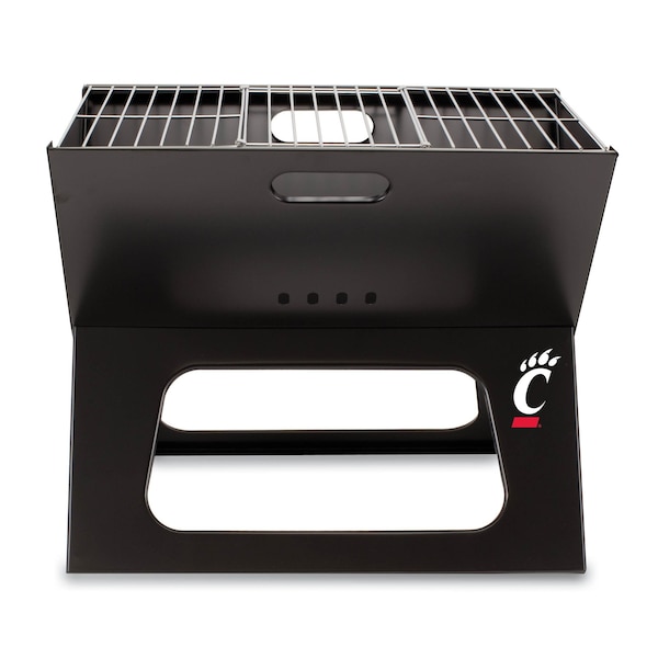Picnic Time Family Of Brands NCAA Cincinnati Bearcats X-Grill Portable Grill - Camping Grill 775-00-175-664-0 - main