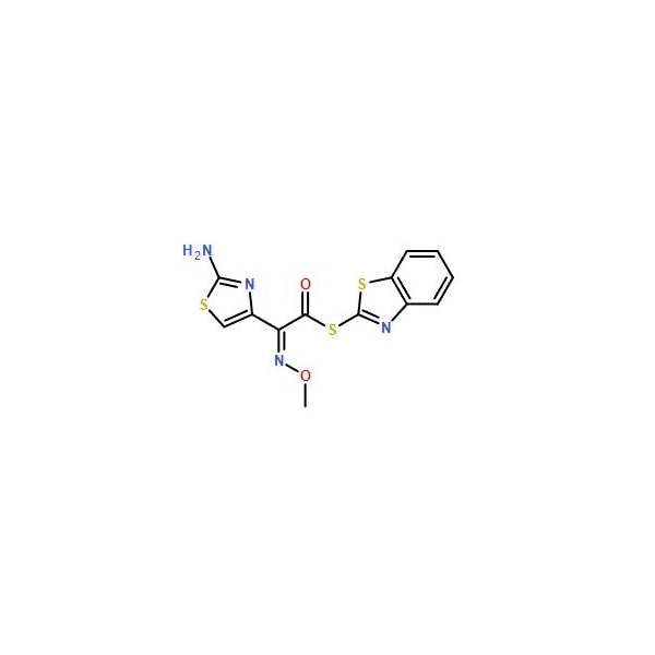 Ak Scientific S-2-Benzothiazolyl 2-amino-alpha-(methoxyimino)-4-thiazolethiolacetate (5g), CAS 80756-85-0 K438-5g - main