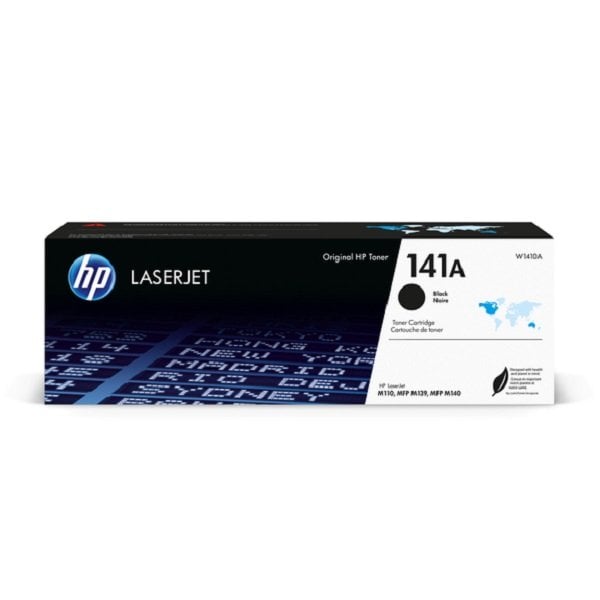 Hp 141A Black LaserJet Toner Cartridge, 950 Yield W1410A - main