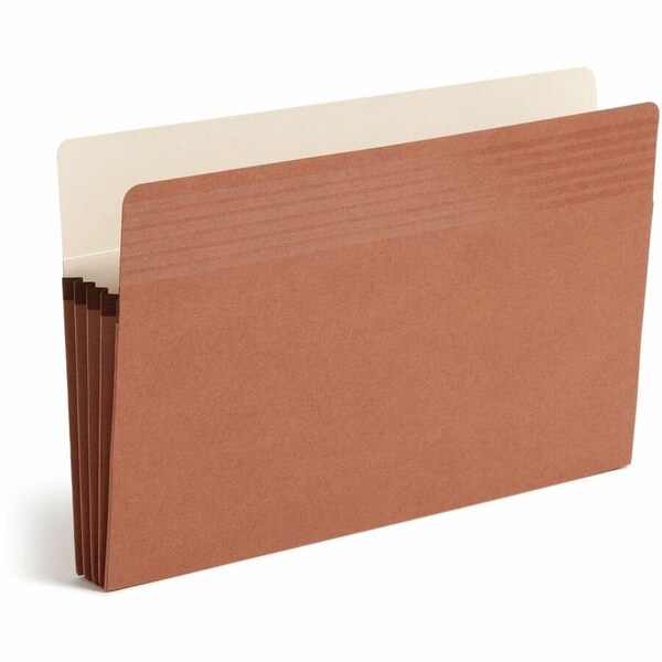 Smead EASY GRIP POCKETS, 3.5in EXPANSION, LEGAL SIZE, REDROPE, 25PK 73210 - main
