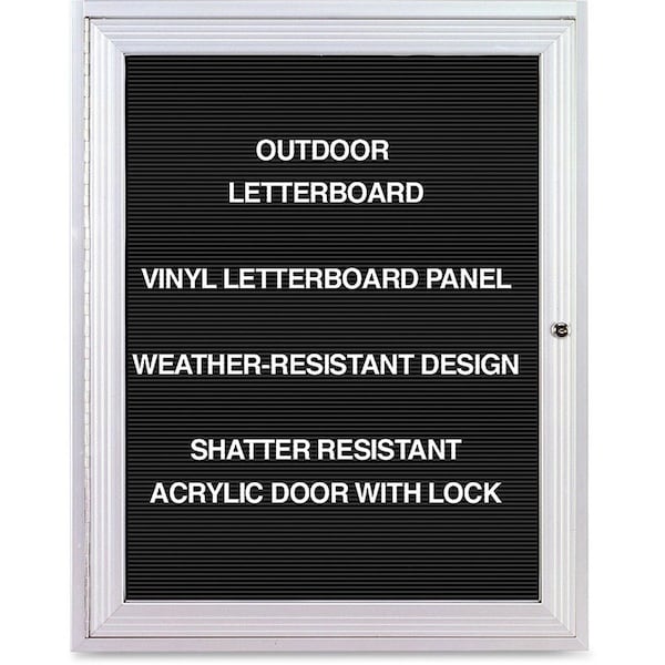 Ghent Message Center 36"H x 24"W, Black PA13624BX-BK - main