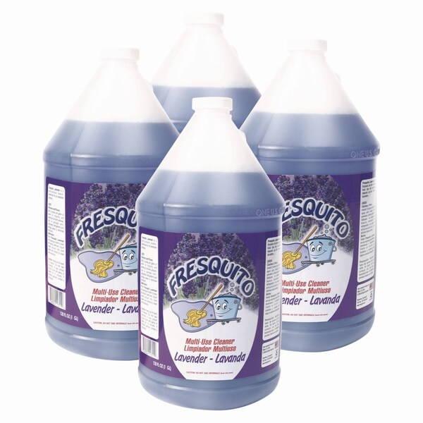 Fresquito Cleaners & Detergents, Bottle, Lavender, 4 PK FREQUITO-L - main