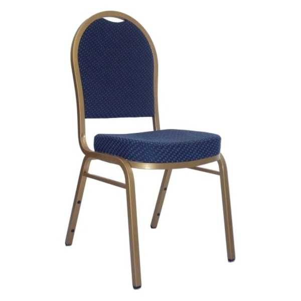 Flash Furniture Hercules Banquet Chair, 17-1/4 in W 20-1/4" L 37-1/2" H, Fixed, Fabric Seat FD-C03-ALLGOLD-H203774-GG - main