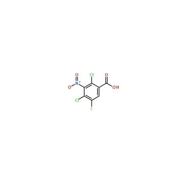 Ak Scientific 2, 4-Dichloro-5-fluoro-3-nitrobenzoic acid (100g), CAS 106809-14-7 P340-100g - main