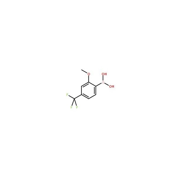 Ak Scientific 2-Methoxy-4-trifluoromethylphenylboronic acid (100g), CAS 312936-89-3 X0698-100g - main