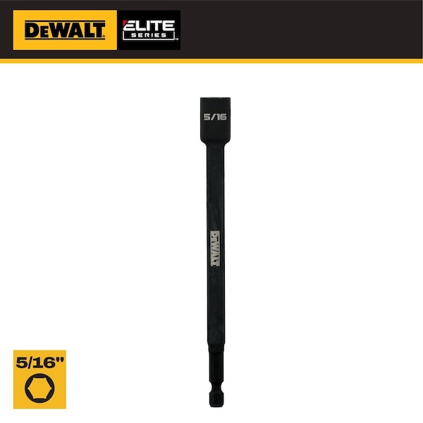 Dewalt DEWALT ELITE SERIES 6" 5/16" Nut Driver DWAF6ND516IR - main