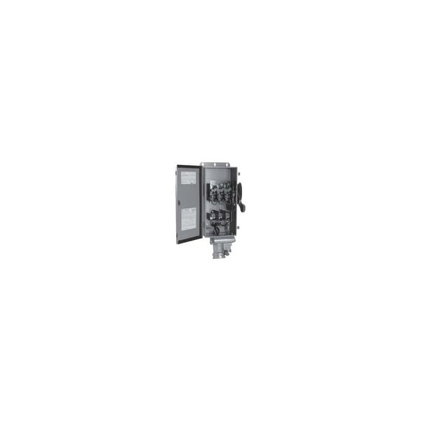 Eaton Cutler-Hammer Safety Switch, Fusible, NEMA 12, 3R, Steel DH362FD5WRK - main