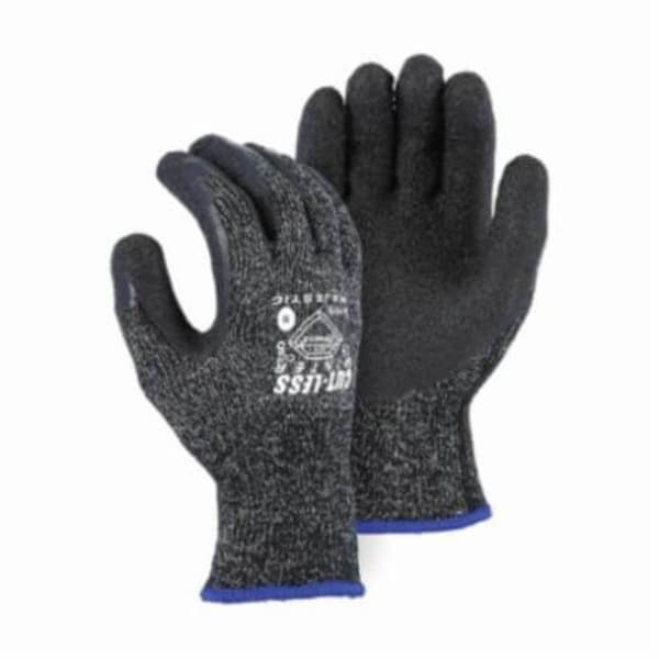 Majestic Glove Cut-Less Cut-Resistant Gloves, Medium, Latex Coating, Knit Wrist Cuff, Resists: Abrasion, Cut 34-1570/M - main