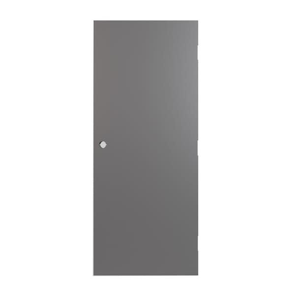 Fortis Doors Steel Door, Universal/Reversible, 80 in H, 42 in W, Galvanized Steel, Type: Single Door 18GHFVST4280C - main