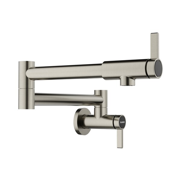 Blanco culina Pot Filler 1.5 GPM, Satin Platinum 443254 - main