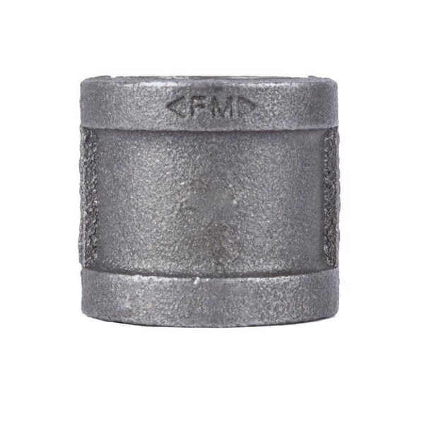 Stz Industries 1 in. FIP each X 1 in. D FIP Black Malleable Iron Coupling 310UPCO-1 - main