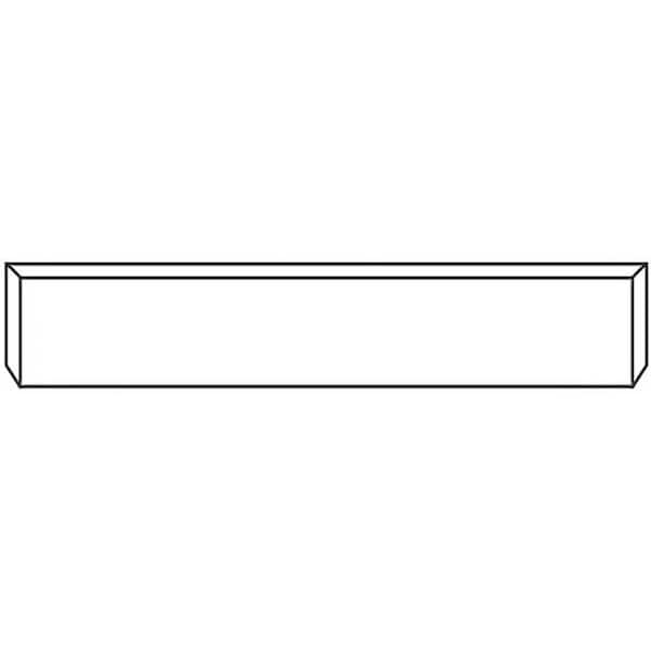 Ilc Repl. For Peterbilt 357 Sfa Year 1992 18 In Blank Chrome Boxed American Eagle Bumper 7 Gauge W WZ-ECL7-X - main