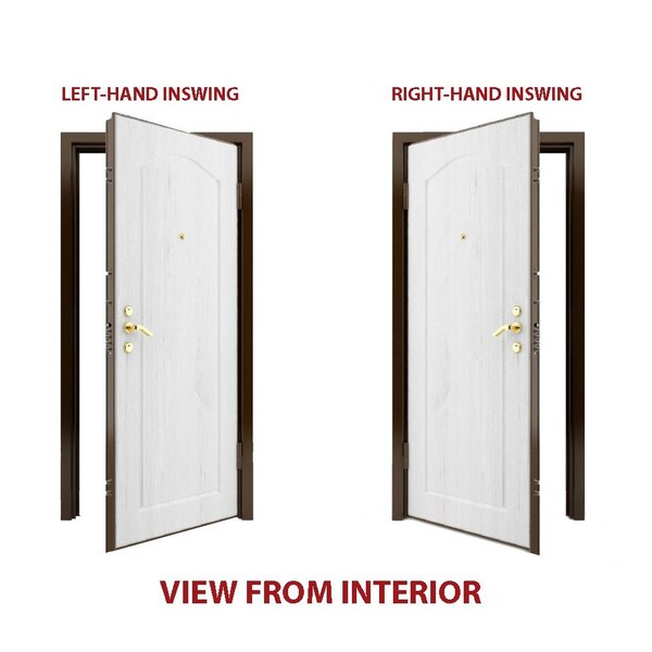 Vdomdoors Steel Door Deux 6500 Black 2 Sidelight Exterior Windows Stainless Inserts Single Modern Painted-W16 DEUX6500EXD-BLK-W16+36+16 x H80-Left-hand Inswing - main
