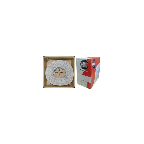Cable Wholesale Security/Alarm Wire, Gray, 22/8 (22AWG 8 Conductor), Stranded, CM / Inwall rated, Pullbox, 1000 ft 10K4-08212SH - main