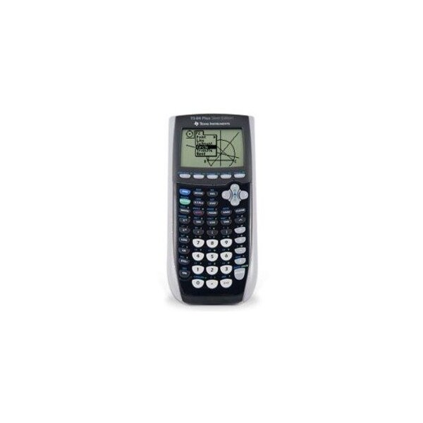 Texas Instruments Graphing Calculator, LCD, 16x8 Digit TEXTI84PLUS - main