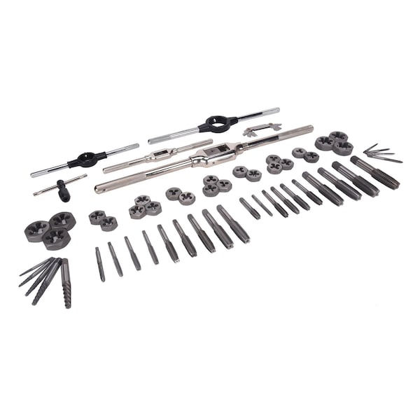 CENTURY DRILL AND TOOL Metric Tap and Die,58 Pc Set (98957) | Zoro