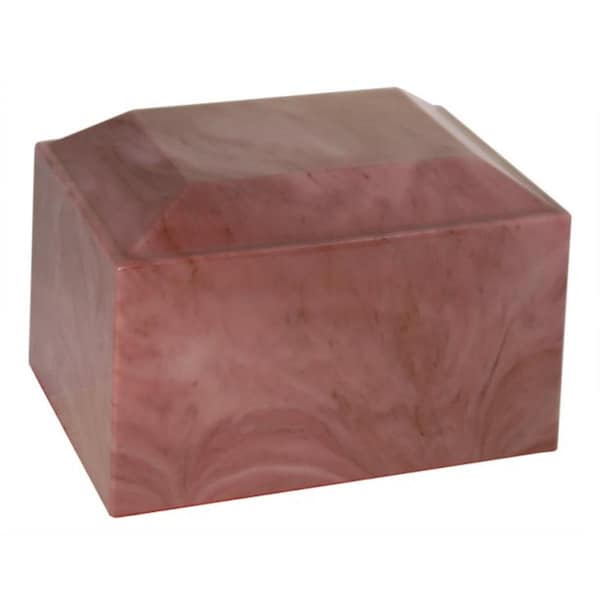 Fasttrack2Fitness Cultured Onyx Cremation Roman Adult Urn, Burgundy FA2054233 - main
