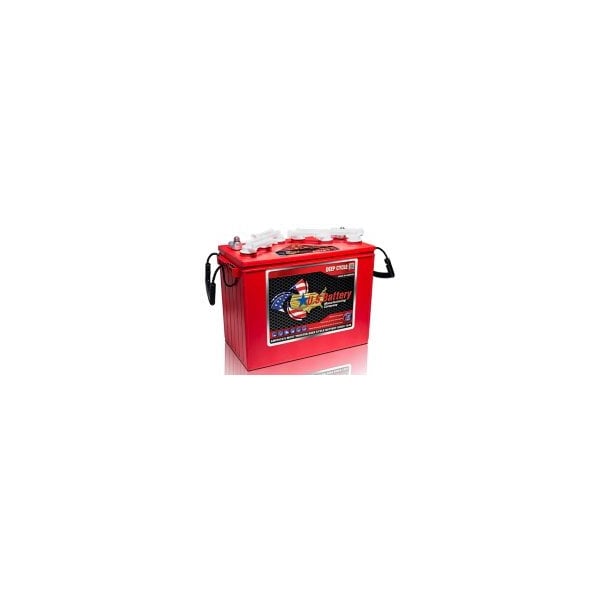 Us Battery 12V 155Ah Deep Cycle Battery, FLA, UTL Terminal, Bayonet Cover 803439 - main