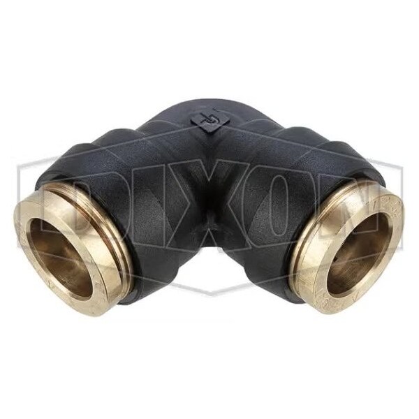 Dixon Legris by Push-In Union Elbow, 1/4 in Nominal, Tube, 250 psi Pressure, Composite, Domestic 31025600DOT - main