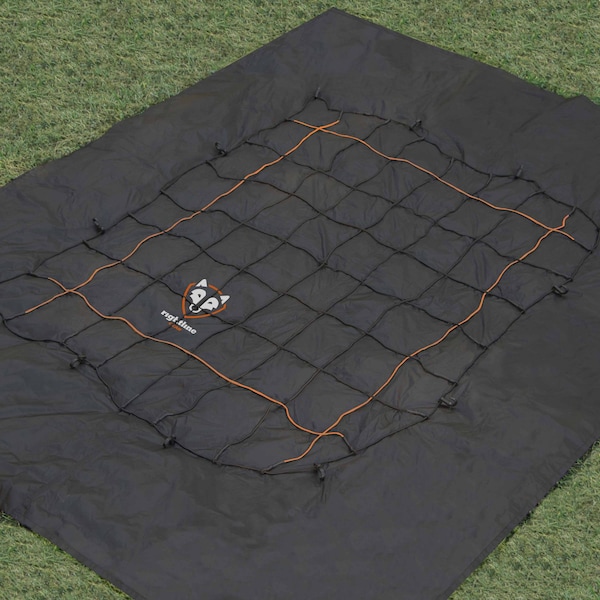 Rightline CARGO NET Mounts To Truck Bed Utility Trailer 88 Foot Width x 102 Foot Length Tarp Size 100T60 - main