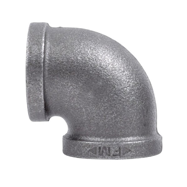 Stz Industries 1/2 in. FIP each X 1/2 in. D FIP Black Iron 90 Degree Elbow 312 E90-12-2 - main