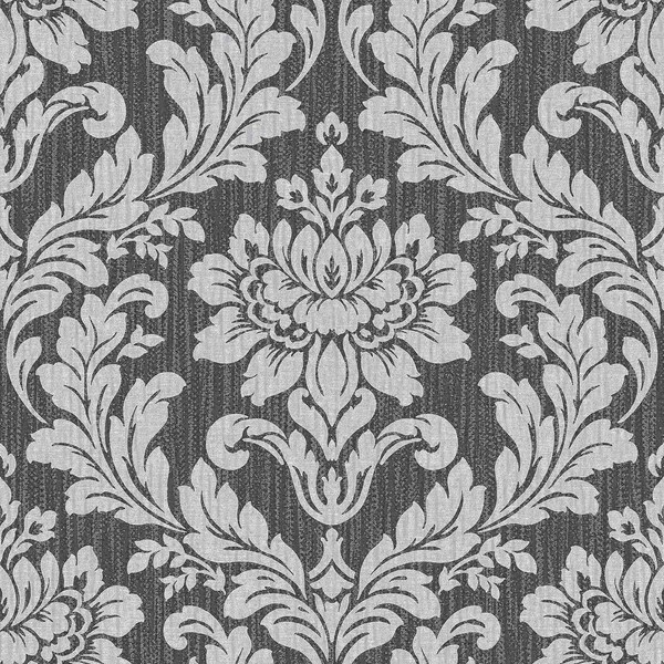 Advantage Galois Silver Damask Wallpaper 4025-82517 - main